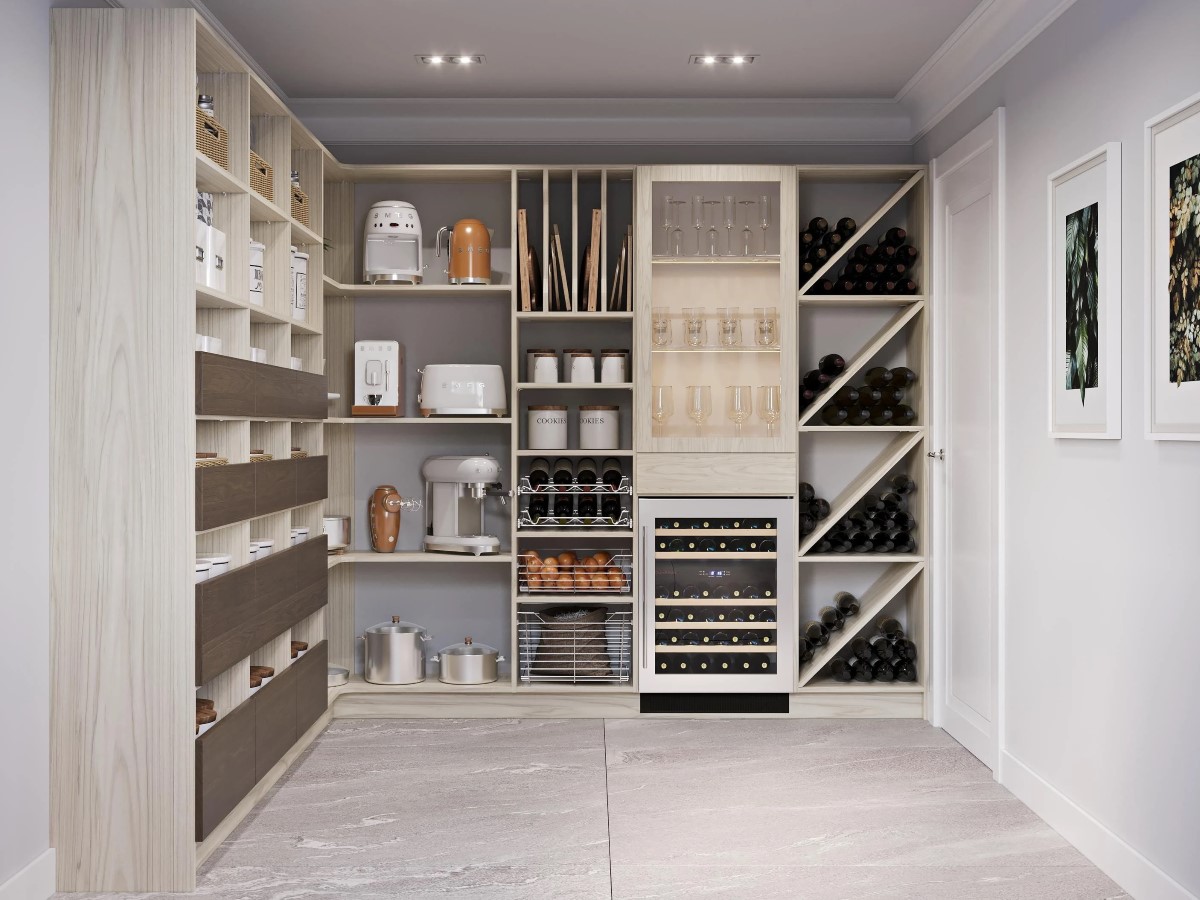 Judy's Kitchen Pantry Makeover with Clever Quarters: A Design ... - Toward Fluent Influences Clever Followed Custom Pantry
